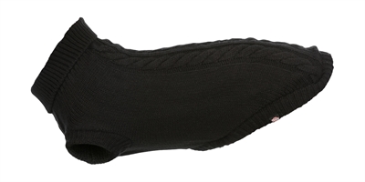 TRIXIE Hondentrui Kenton 45×cm – Zwart, Synthetische Wol
