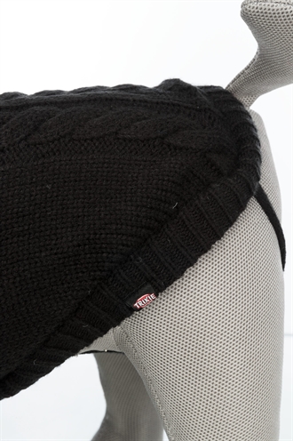 TRIXIE Hondentrui Kenton 50×0 cm – Zwart en gebreid