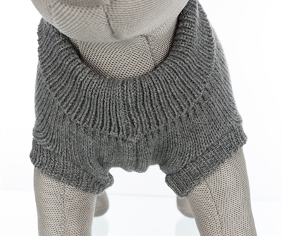 TRIXIE Hondentrui Kenton Grijs 24×34 cm – Synthetische Wol