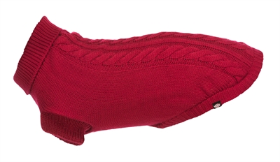 TRIXIE Hondentrui Kenton Rood 27 cm – Gebreid Synthetische Wol