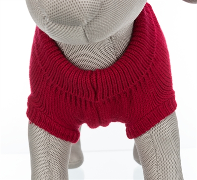 TRIXIE Hondentrui Kenton Rood 30×30 cm – Synthetische wol