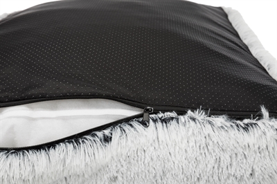 TRIXIE Hondenkussen Harvey 140×90 cm – Wit/Zwart