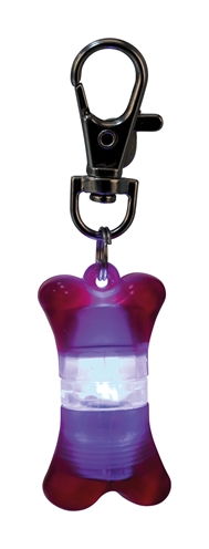 TRIXIE Flasher Botje Assorti 2×4 cm – Goede zichtbaarheid hondenlampje