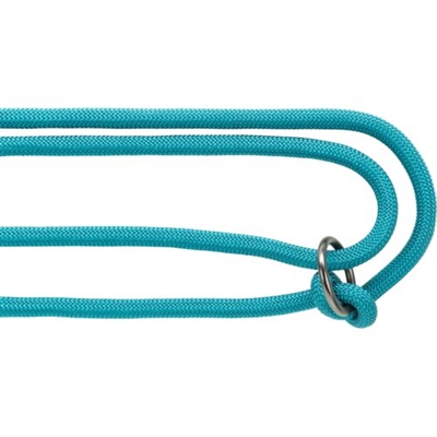 TRIXIE Hondenriem Be Nordic Petrol/Lichtgrijs 200×0,8 cm – Verstelbaar