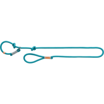 TRIXIE Hondenriem Be Nordic Retriever 170×1,3 cm – Petrol/Lichtgrijs