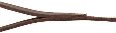 TRIXIE Hondenriem Rustic Vetleer Donkerbruin 100×2 cm – Looplijn