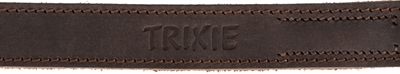Trixie Hondenriem Rustic Vetleer Donkerbruin 100×2,5 cm – Looplijn