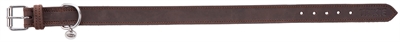TRIXIE Hondenhalsband Rustic Vetleer Donkerbruin 37×44 cm – M