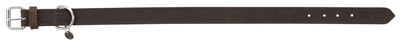 TRIXIE Halsband Hond Rustic Vetleer Donkerbruin 42-48×2,5 cm