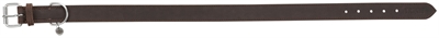 TRIXIE hondenhalsband Rustic vetleer donkerbruin 57-66×3 cm
