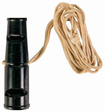 TRIXIE Hondenfluit Dubbeltoon Buffelhoorn 6 cm – Geschikt voor Training
