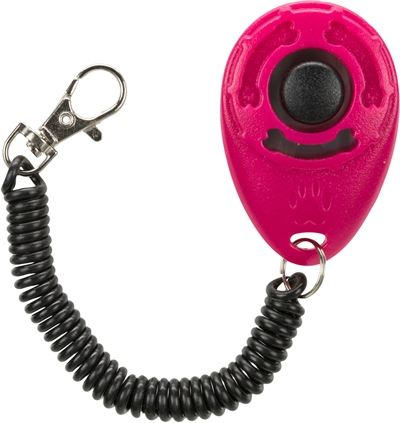 TRIXIE Clicker Assorti 4 ST – Kunststof, met spiraalband