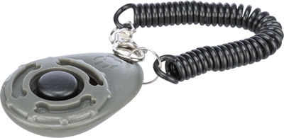 TRIXIE Clicker Assorti 4 ST – Kunststof, met spiraalband