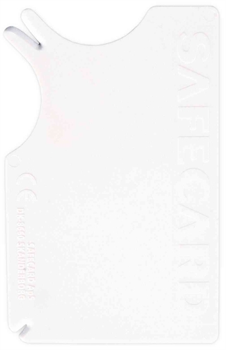 TRIXIE Zeckenentferner Safecard Kunststoff 8×5 cm - Weiß