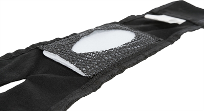 TRIXIE Loopheidsbroekje Zwart L 50-59 cm – Polyester met Elastan