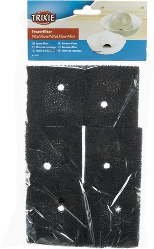 TRIXIE Reservefilter Vital Flow #24466/24468 | Vervangend filter - set 6 st