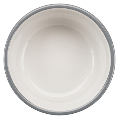 TRIXIE Voerbak Set Keramiek Metaal 2×1,6L – Petrol/Grijs