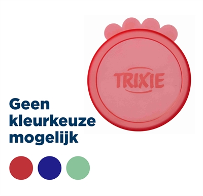 TRIXIE Blikdeksel Kunststof Assorti 10,6 cm – 4 x 2 stuks