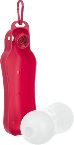 TRIXIE Drinkfles 500 ml Kunststof Assorti – Waterbak voor Honden