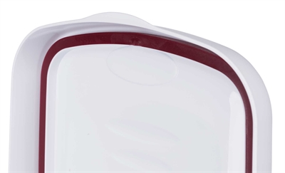 TRIXIE Voerton 15L Transparant Wit 33×22×41,5 cm – Luchtdicht