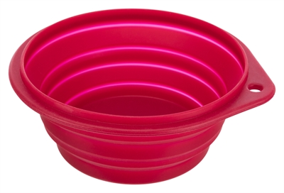 TRIXIE Hondenreisbak Siliconen 22×22 cm – Assorti kleur