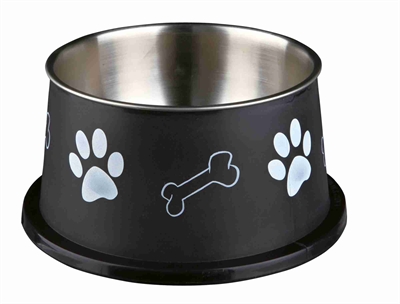 TRIXIE Langoor Voerbak RVS/Kunststof Assorti 19×19 cm – 900 ml 4 st