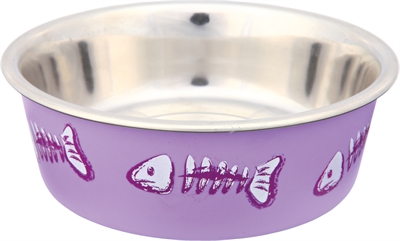 <span id="brand" data="trixie"/> voerbak/waterbak visgraat RVS 12 cm – assortiment