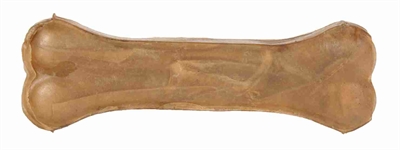 TRIXIE Geperst Bot 15 cm – Gedroogde Runderhuid, 25×75 gr