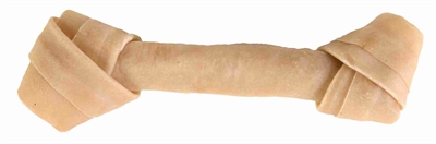 TRIXIE hondenknuffel geknoopt bot 18 cm – gedroogde runderhuid