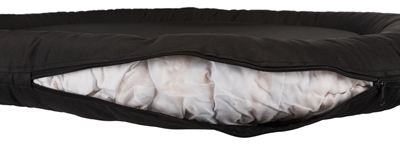TRIXIE hondenkussen Samoa Classic Ovaal 100×75 cm – zwart