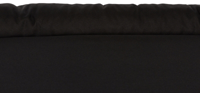 TRIXIE Hondenkussen Samoa Classic Ovaal Nylon Zwart 140×105 cm – Wasbaar