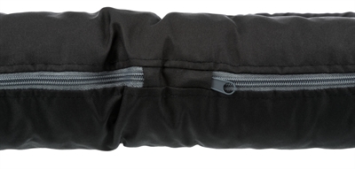 TRIXIE Orthopedisch Hondenkussen Samoa Zwart 110×85 cm – Ovalen Design