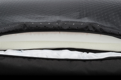 TRIXIE Hondenmand Samoa Vital Orthopedisch Zwart 65×50 cm – Hoekig