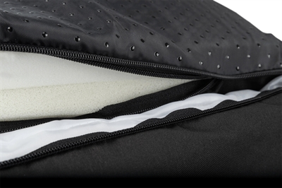 TRIXIE Hondenmand Samoa Vital Orthopedisch Zwart 65×50 cm – Hoekig