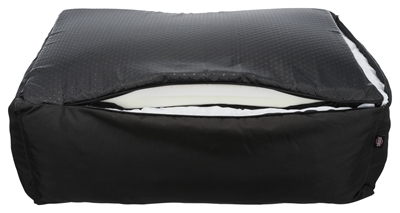 TRIXIE Hondenmand Samoa Vital Orthopedisch Zwart 80×65 cm – Hoekig