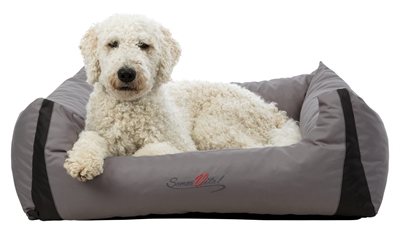 TRIXIE Hondenmand Samoa Vital Orthopedisch Grijs 80×65 cm – Hoekig