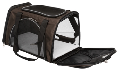 TRIXIE honden tas JOE bruin 47×28×28 cm – polyester