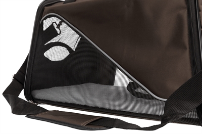 TRIXIE honden tas JOE bruin 47×28×28 cm – polyester