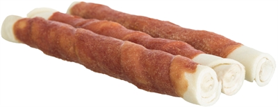 TRIXIE Denta Fun Duck Chewing Rolls 6×140 g – Runderhuid en Eend