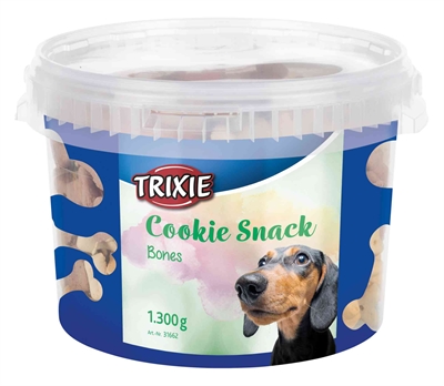 <span id="brand" data="trixie"/> hondenkoekjes COOKIE SNACK BONES 2×1,3 kg – Knapperig