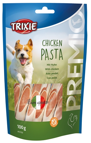 TRIXIE Premium Hondenvoer Premio Chicken Pasta 6x100 gr – met kip en vis