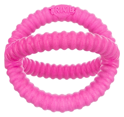 <span id="brand" data="trixie"/> Aqua Toy Trekspeeltje TPR Oranje | 14x14x14 cm 2 st