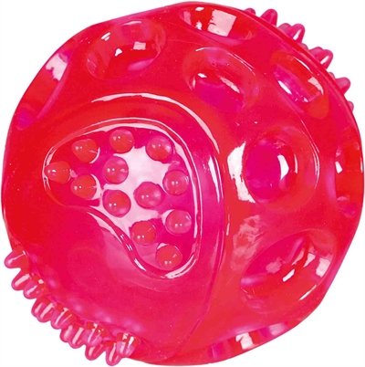 <span id="brand" data="trixie"/> Knipperbal Zonder Geluid | 7,5 cm, Drijvend TPR, 3 st