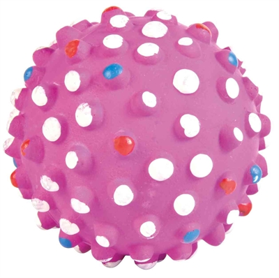 TRIXIE Hondenspeelbal Schuimrubber Egelbal Drijvend - Extra grip - Assorti - 7x7x7 cm