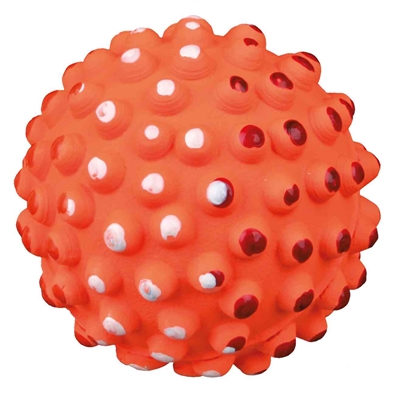 TRIXIE Hondenspeelbal Schuimrubber Egelbal Drijvend - Extra grip - Assorti - 7x7x7 cm