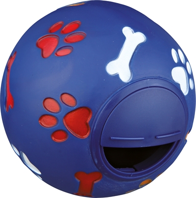 TRIXIE Snackbal Kunststof Blauw 11×11×11 cm – Perfect voor Honden