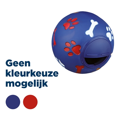 TRIXIE Snackbal Kunststof Blauw 11×11×11 cm – Perfect voor Honden