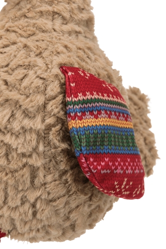 TRIXIE Hondenspeeltje Pluche haan met pieper - ritselfolie knisper & zacht pluche - 60 cm