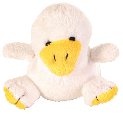 TRIXIE Pluche Dier Assorti met Geluid 10-12 cm – 12 Stuks