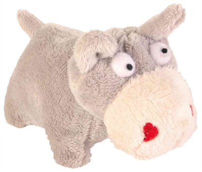 TRIXIE Pluche Dier Assorti met Geluid 10-12 cm – 12 Stuks